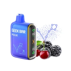 Black Cherry Geek Bar Pulse 15000 Puffs