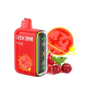 California Cherry Geek Bar Pulse 15000 Puffs