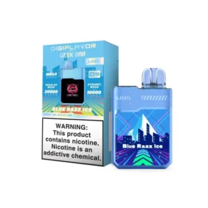 Geek Bar Blue Razz Ice DigiFlavor LUSH 20K Disposable Vape