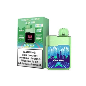 Geek Bar Cool Mint DigiFlavor LUSH 20K Disposable Vape